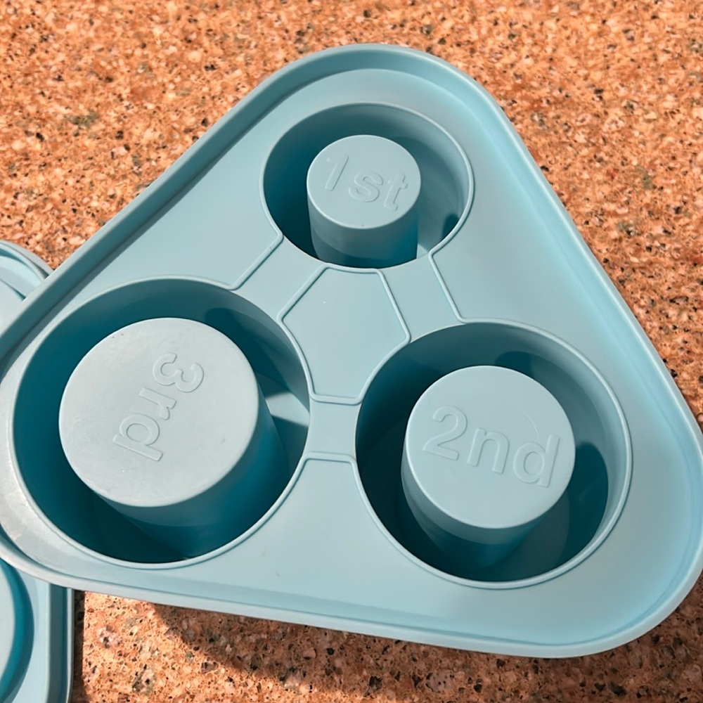 Silicone ice tray designed for Stanley cups